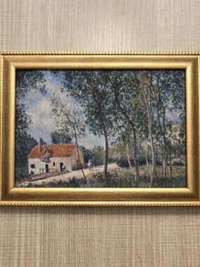 Alfred Sisley "The Road from Moret to Saint-Mammès" Art Reproduction Print